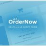 OrderNow - Responsive PHP Order Form