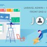 Josh - Laravel Admin Template + Front End + CRUD