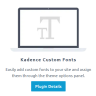 Kadence Custom Fonts Plugin