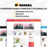 Madara - WordPress Theme for Manga By MangaBooth
