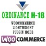 WooCommerce Ordinance H-18 lightweight Plugin Mode