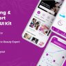 Beautyon - Beauty Parlour Booking & Beauty Expert Mobile App UI Kit
