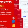 [All in One] iLoveConverts PRO - Online Converter Tools Full Production Ready App with Admin Panel
