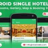 Android Single Hotel Application with Rooms, Gallery, Map & Booking System