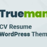 Trueman - Resume WordPress Theme
