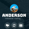 Anderson | Industrial Roofing Services Construction WordPress Theme