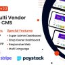 eBazaar - All In One Multi Vendor Ecommerce CMS