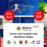 Khelo - Soccer & Sports WordPress Theme