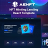 Aenft - NFT Minting or Collection React Template