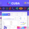 Cuba- HTML, React, Angular 15, Vue 3 JS, Nuxt, Nodejs, Asp.Net & Laravel Admin Dashboard Template
