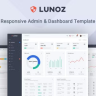 Lunoz - Admin & Dashboard Template