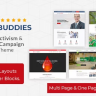 Reddrop Buddies – Multi-Concept Activism & Blood Donation Campaign WordPress Theme