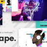 Mixtape - Music Theme for Artists, Bands, and Festivals