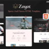 Zoyot - Sports and Fitness HTML Template