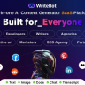 WriteBot - AI Content Generator SaaS Platform