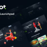 Risebot - Metaverse IGO Launchpad HTML Template Free