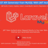 Laravel REST API Generator From MySQL With JWT Auth + Postman
