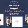Henderson - vCard & Resume WordPress Theme