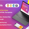 Rapik - Creative Consulting and Services HTML Landing Page Template