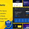 Crypterio - ICO and Cryptocurrency WordPress Theme