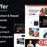 Ruffer - Roof Construction & Repair WordPress Theme