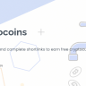 Cryptocoins - Claim faucet and complete shortlinks