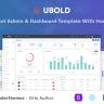 UBold - React Admin & Dashboard Template