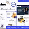 Educino - LMS, Online Course & Education Service HTML Template