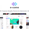 E-come - Multi-Purpose Shopify Theme for Electronics Store