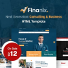 Finanix - Consulting & Business HTML5 Template