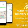 Flutter Restaurant Delivery Boy App for iOS and Android