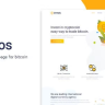 Enros - BitCoin & Cryptocurrency Landing Page