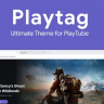 Playtag - The Ultimate PlayTube Theme