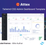 Attex - Tailwind CSS Admin & Dashboard Template