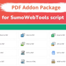 PDF Addon Package for SumoWebTools