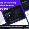 GenAI - AI Based Copywriting and Content Writing Landing Page Template
