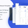 Xoric - Django Admin & Dashboard Template