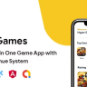 Hyper Games - All in One Game App | AdMob | Unlimited Games | Capacitor Android App
