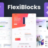 FlexiBlocks - React Gatsby Landing Page Templates