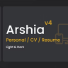 Arshia - Personal, portfolio, vCard and resume template