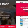 Event Management WordPress Theme | EventMana