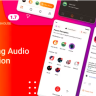 Avion Social Audio App Clone of Clubhouse social networking app with admob ads, Social Media app
