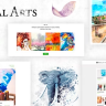 Visual Art | Gallery WordPress Theme
