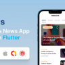 iniNews - Flutter mobile app for WordPress