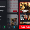 Mova - Movie, Web series, Live TV Streaming Flutter App script with Admin Panel