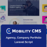 Mobility CMS - Agency, Company Portfolio Laravel Script