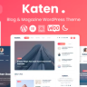 Katen - Blog & Magazine WordPress Theme