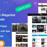 TNews Newspaper & Magazine HTML Template