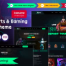 Bame - eSports and Gaming WordPress Theme