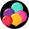 Popping Balloons - HTML5 Construct 3 Template